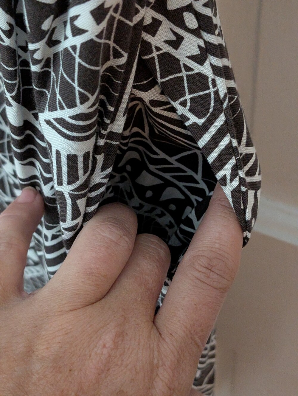 Anthropologie Corey Lynn Calter Tribal Print Smocked Midi Dress S - Picture 4 of 8